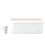 Amazon | 野田琺瑯(Nodahoro) 漬物容器 保存容器 ホーロー 角型