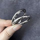 Ellis Ring 2.0 マジックトリックリング 浸透 バニッシュ マジックリング&チェーン クローズアップ ストリートイリュージョン ギミック小道具 パススルー マジック