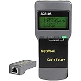 KESOTO SC8108 RJ45 ワイヤーテスター LAN 長ケーブルテスト メーター測定