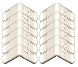 【p forest】 ダブルロック ベビー ガード ストッパー / ドアロック 引き出し 戸棚 引き戸 いたずら防止 地震対策 (ホワイト 12個)