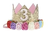 Lovely Cool 子供のクラウンヘアバンドヘッドバンドの誕生日パーティーの3年古い使用 …
