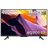 シャープ SHARP 40V型 4K チューナー内蔵 液晶 テレビ AQUOS HDR対応 4T-C40BH1