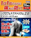 【第2類医薬品】ビーエスバンZXテープ 14枚 ×4