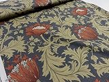 MODA（モダ) BEST OF MORRIS ベストオブモリス アネモネ ダマスクブラック ローン ぬの 布地 服地 プリント生地 コットン