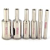 ガラス穴の穴あけ機のダイヤモンド6-16MM厚くしたグリットはより耐久性がある