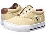 (ポロラルフローレン) Polo Ralph Lauren キッズカジュアルシューズ・・スニーカー・靴 Vito II (Toddler) Khaki/Grey 7 Toddler 14.5cm M 