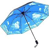 ulricar 傘 折りたたみ傘 日傘 晴雨兼用折り畳み傘UVカット 選べる10柄 花柄 桜 星空 内側プリントで雨の日も楽しく 浴衣にもぴったり 和風 和柄 三つ折り傘 丈夫な親骨 日傘 耐久性バツグン