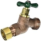 ARROWHEAD BRASS & PLUMBING 254CCLF 1/2 Compression Red Brass Straight Hose Bibb Lead Free [並行輸入品]