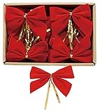 エルアーツ クリスマス飾り ベルベットリボン 36コ入り E8078-00