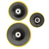 【研磨プレートスタンド M 10 アングルグラインダホイールバッキングパッド 80/100 / 125 mm Fo 新しい ]