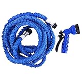RaiFu 散水コネクタ 洗車用ホース ガードナーズチョイスエキスパンドフレキシブルホース 50フィート