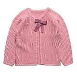 eTree Baby Little Girls ' 100 %マント付Small Fragrant風カーディガンセーター カラー: ピンク