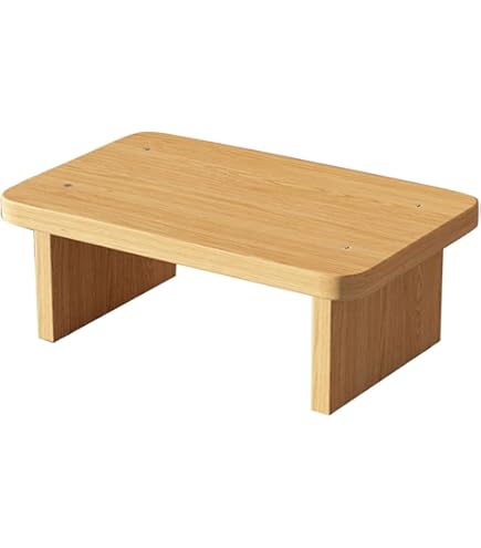 Amazon | コーナン オリジナル 木製リトルスタンドR サイズ：幅32.5X