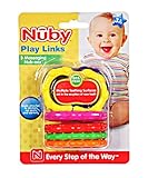 Nuby Play Links Teether - as shown, one size [並行輸入品]