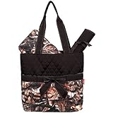 New Design Camo Quilted 3pcs Diaper Bag-brown by NGIL [並行輸入品]
