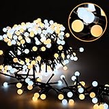 Litake Decorative Lights 26FT 400 LEDs Waterproof Fairy Lights 8 Modes Outdoor Lights for Outdoor Ga