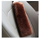 チャイルドシート小物 車用品 カー用品 シートベルトクッションまくら ジュニアシート 肩の保護 カークッション うたた寝クッション 柔らかい（ブラウン）