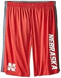 NCAA Nebraska Cornhuskers 10-inch股下プルオントレーニングショーツ L レッド