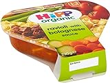 Hipp Organic Ravioli with Bolognese Sauce 1-3yrs (230g) ボロネーゼソースの1-3Yrsとヒップ有機ラビオリ（ 230グラム）