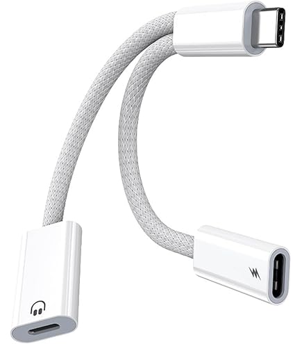 Amazon.co.jp: アイフォンUSB Cイヤホンジャック 変換アダプタ（2