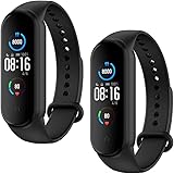 WD&CD Straps Compatible with Xiaomi Mi Band 5/6 / Amazfit Band 5, Silicone Replacement Watch Bracelet Strap Compatible with X