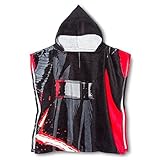 Star Wars Ep7 Kylo Ren Cotton Hooded Bath/Beach/Pool Poncho
