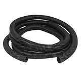 XDiscount コルゲートチューブ　ホースコード　中国製　ブラック　25mmx20mm 3M長さ