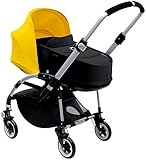 Bugaboo Bee3 Stroller & Bassinet - Bright Yellow - Black - Aluminum by Bugaboo [並行輸入品]