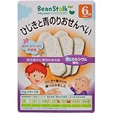 ビーンスターク ひじきと青のりおせんべい 20g 6ヵ月頃から ×20セット