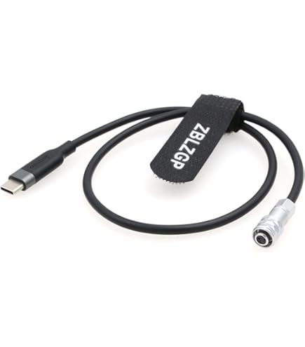 Amazon | Eonvic 12V 3A USB-C PDからWeipu 2ピン BMPCC4K 電源