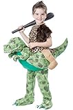 California Costumes Dino Rider Child Costume Brown/Green Toddler (3-6) [並行輸入品]