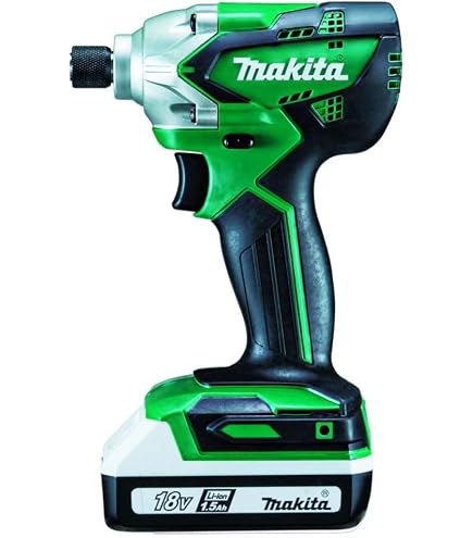 Amazon | マキタ(Makita) 充電式インパクトドライバ 18V2Ah バッテリ2 