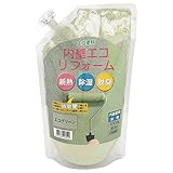 フジワラ化学エコ塗料内壁エコリフォーム内装壁用1kgエコグリーン