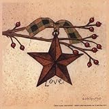 Love by Linda Spivey – 5 x 5インチ – アートプリントポスター LE_160946