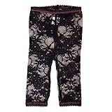 赤ちゃんベラマヤLL001B4Tレイシーレギンスブラック4T