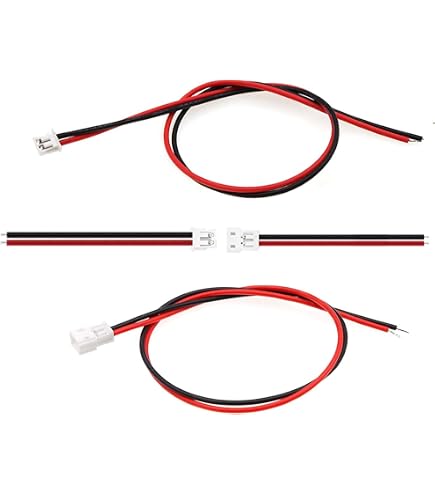 Aazon.co: BOJOUL For 20 Sets JST XH 2.54 6 Pin Ale Connector And 26AWG Feale