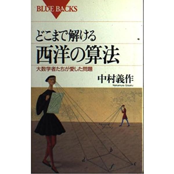 代数を図形で解く―直感でわかる数学の楽しみ (ブルーバックス) | 中村