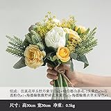 BAGEHUA 花束花嫁花花花デザイナーのコロケーションの組み合わせを押した花束の、黄