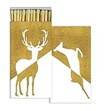 HomArt – Matchボックスのセット2 – Stag & Doe – ゴールド箔