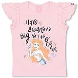 BABYDOLL（ベビードール） ディズニー 袖フリルTシャツ-ベビー キッズ DISNEY★Collection -0693K 90cm アリエル