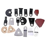 Demiawaking ブレード カットソー マルチツール 替刃 カットソー 先端工具 替刃セット メタル 66点セット