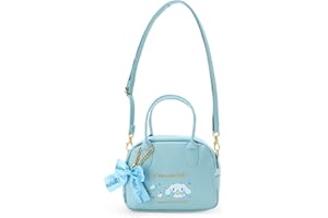 [サンリオ] シナモロール ショルダー付きミニボストンバッグ 幅19×奥行7×高さ14.5cm 合皮 547522