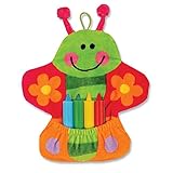 ステファンジョセフ Stephen Joseph　女の子用蝶と花のクレヨン付きバスミット [並行輸入品]