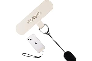 【モノマガジン掲載・NHKおはよう日本出演】 ストラッパー Strapper (クリーム) スマホ ストラップ 落下防止 携帯ストラップ リストストラップ