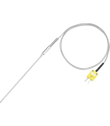 Amazon | zspowertech 熱電対 2M ワイヤー 温度センサー