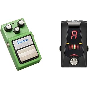 【セット買い】Ibanez Tubescreamer TS9 & KORG ギター/ベース用 ペダルチューナー Pitc…