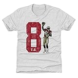 500レベルTerrell Owens San Francisco Footballユースシャツ – Terrell Owens Pom Kids X-Small (4-5Y) ホワイト
