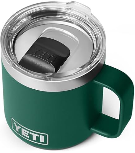 YETI Rambler 10 oz Stackable Mug, Vacuum Insulated, Stainless