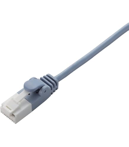 Amazon.co.jp: （まとめ） エレコム Cat6対応ツメ折れ防止LANケーブル