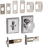 Schlage Lock Company F59AND625ADD Interior Pack Andover Interior Pack Knob Set with Single Cylinder 